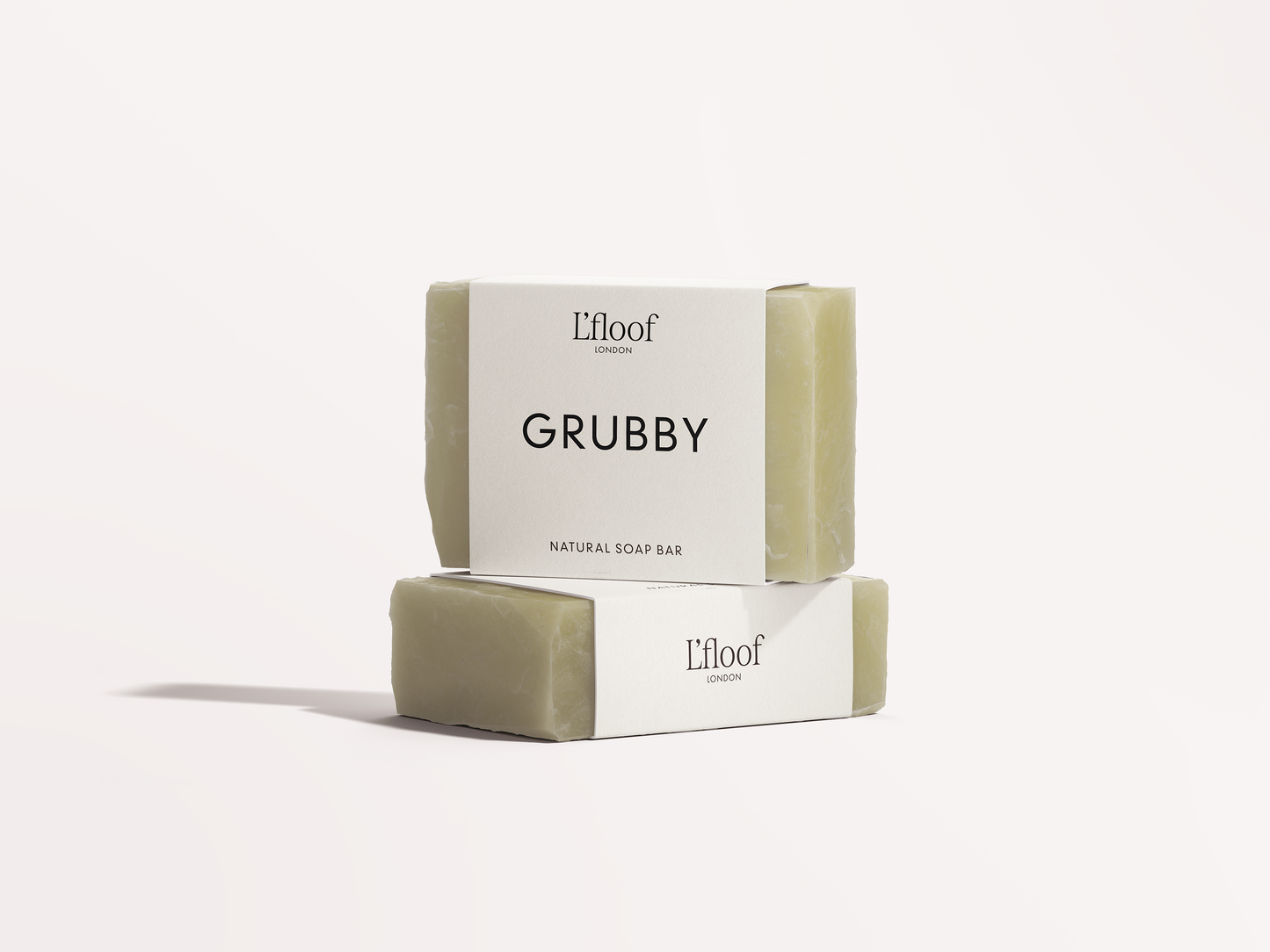 Natürlicher Seifenriegel für Hunde - L'floof GRUBBY - 120 g