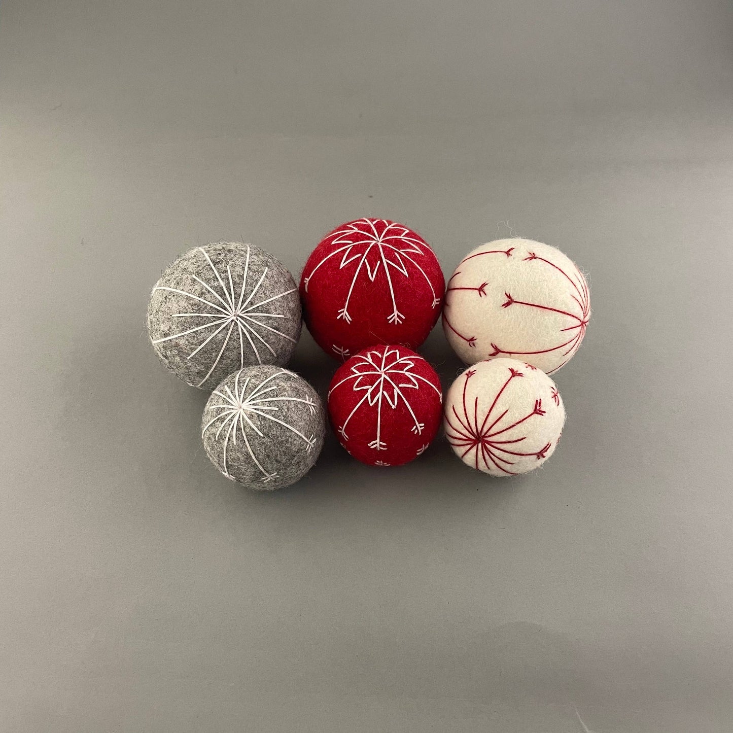 Handgenähter Filzball Winterzauber Edition (klein)