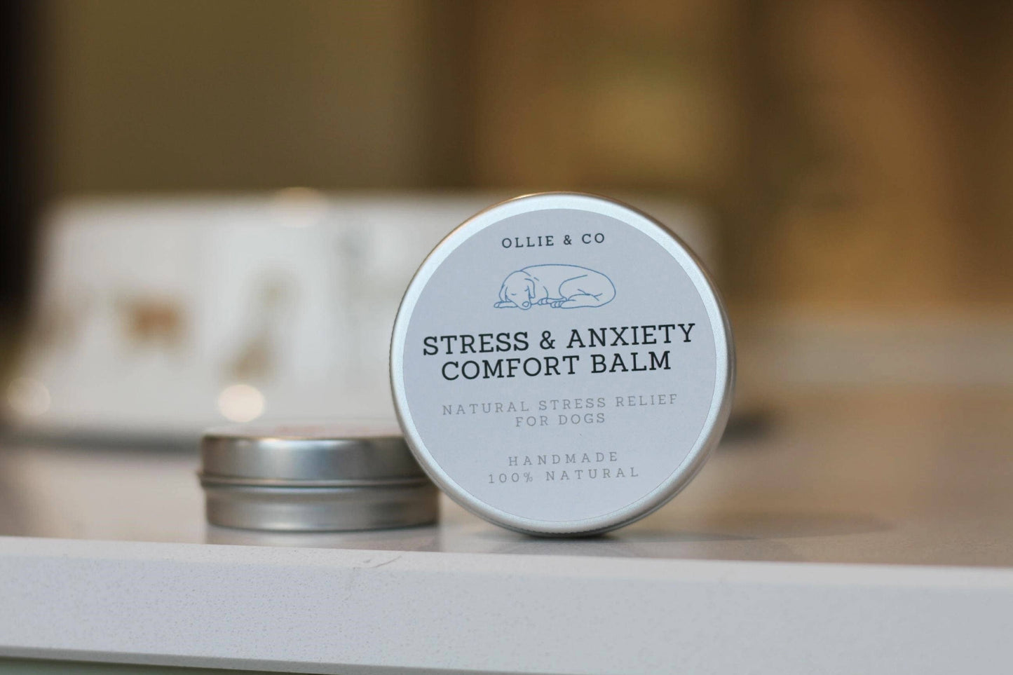 Stress & Anxiety Comfort Hundebalsam | Natürlicher beruhigender Stress: 30 ml
