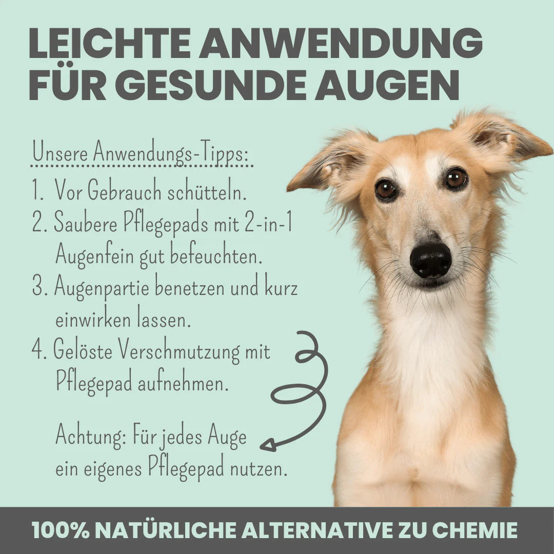 Augenreinigung & Pflege für Hunde & Katzen (100ml)