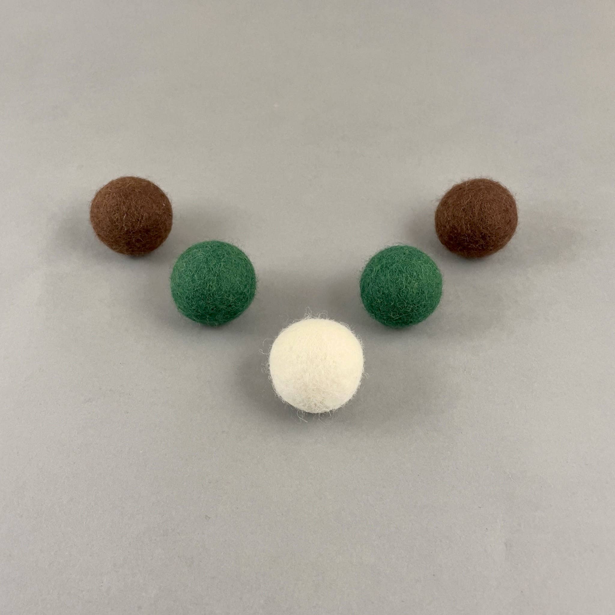 Weihnachts Edition Set mit 5 Katzenwollknäuel