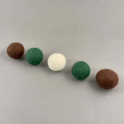 Weihnachts Edition Set mit 5 Katzenwollknäuel