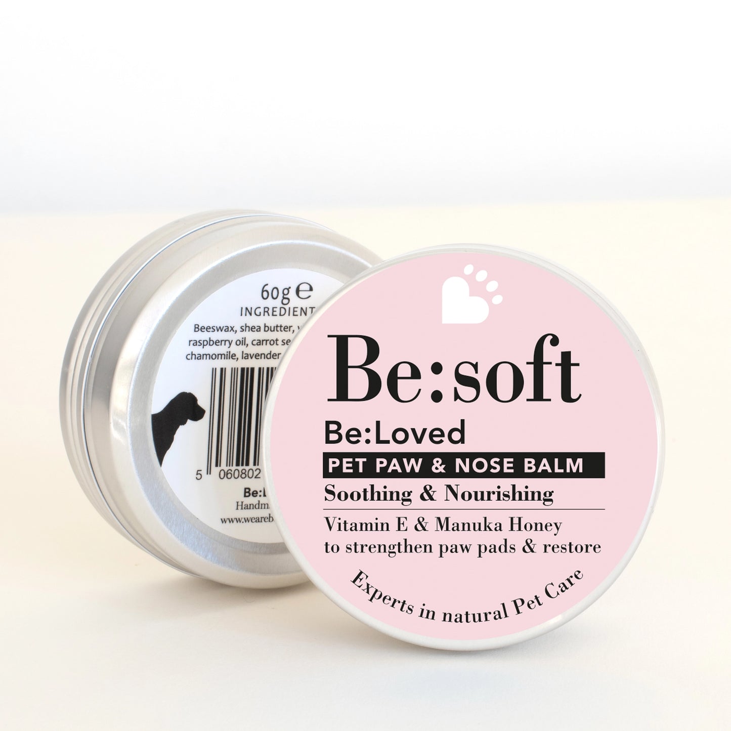 Be:Soft Nasen- und Pfotenbalsam — Beruhigend und heilend