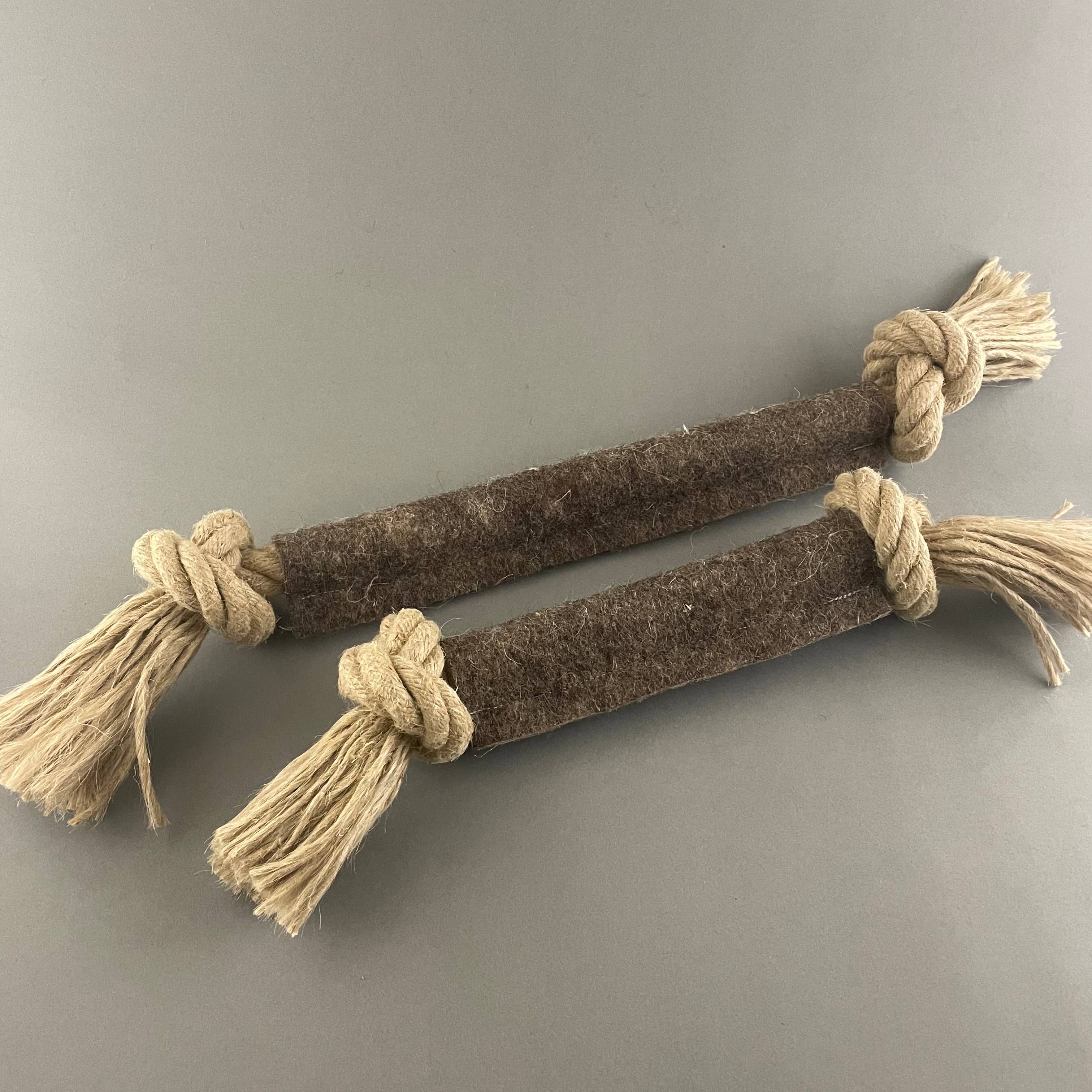 Hundespielzeug aus natürlichem Hanfseil