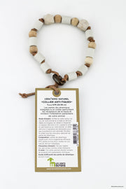 Zeckenhalsband aus Leder - S/M