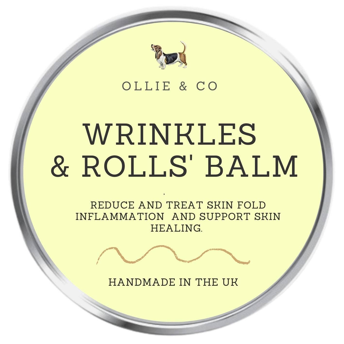 Wrinkles & Rolls' Skin Creases and Folds Balsam für Hunde