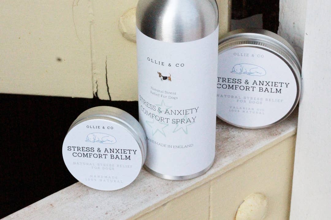 Stress & Anxiety Comfort Hundebalsam | Natürlicher beruhigender Stress: 30 ml