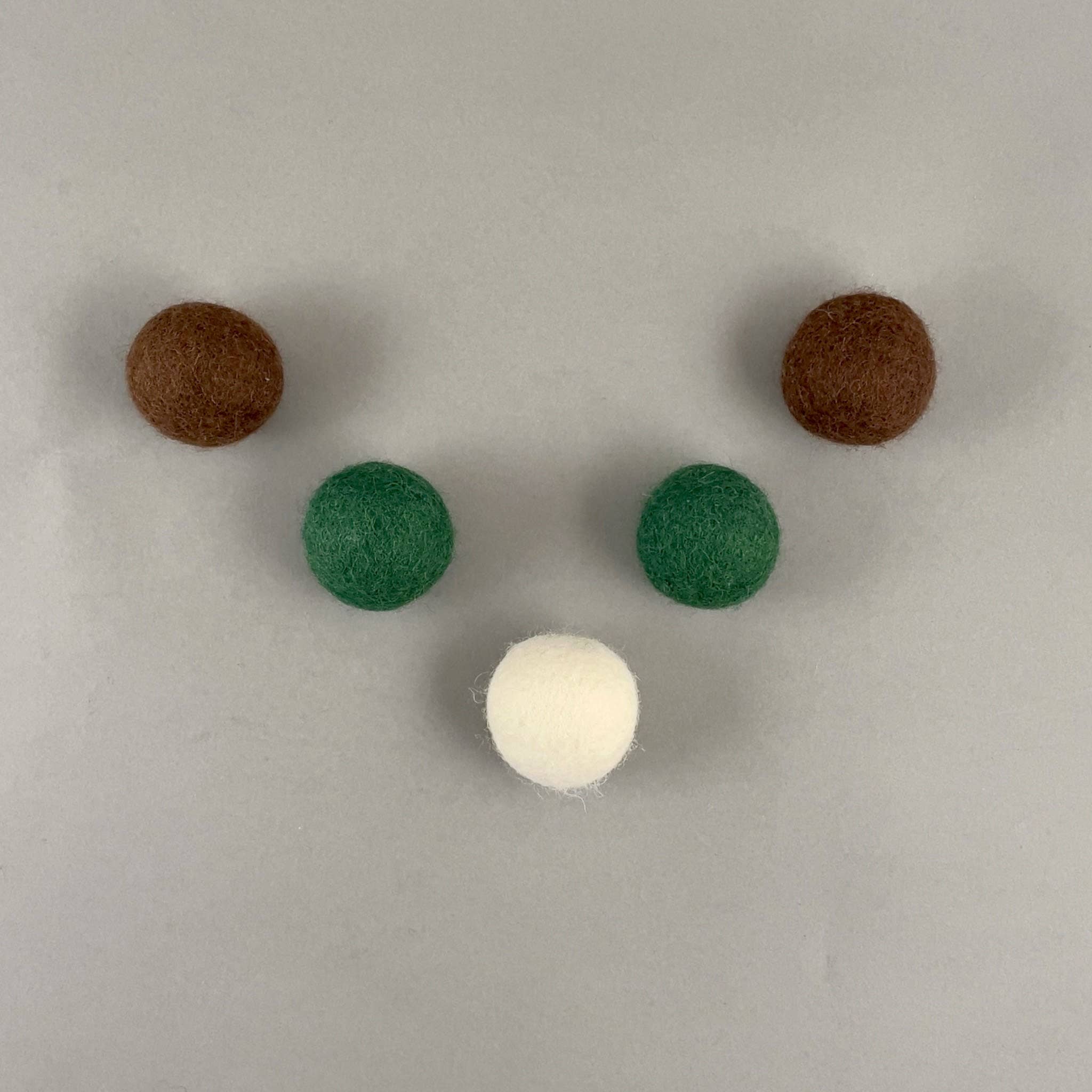 Weihnachts Edition Set mit 5 Katzenwollknäuel