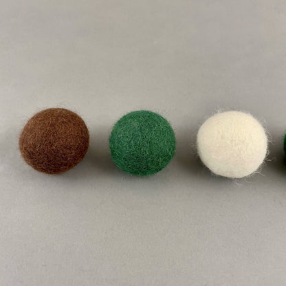 Weihnachts Edition Set mit 5 Katzenwollknäuel