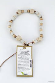 Zeckenhalsband aus Leder - L/XL