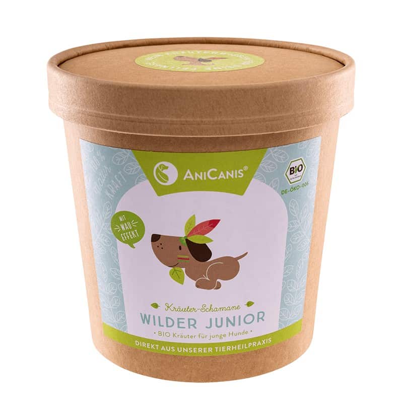 Wilder Junior - Bio-Kräutermix für Welpen & Junghunde