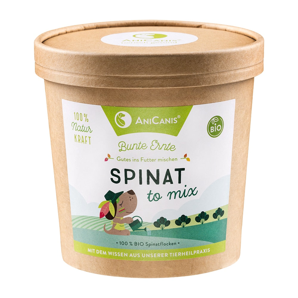 Spinat to mix - Bio-Spinatflocken