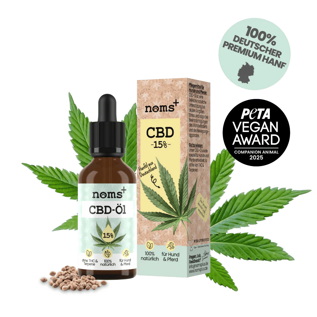 15% CBD Tropfen für Hunde und Pferde (10ml)