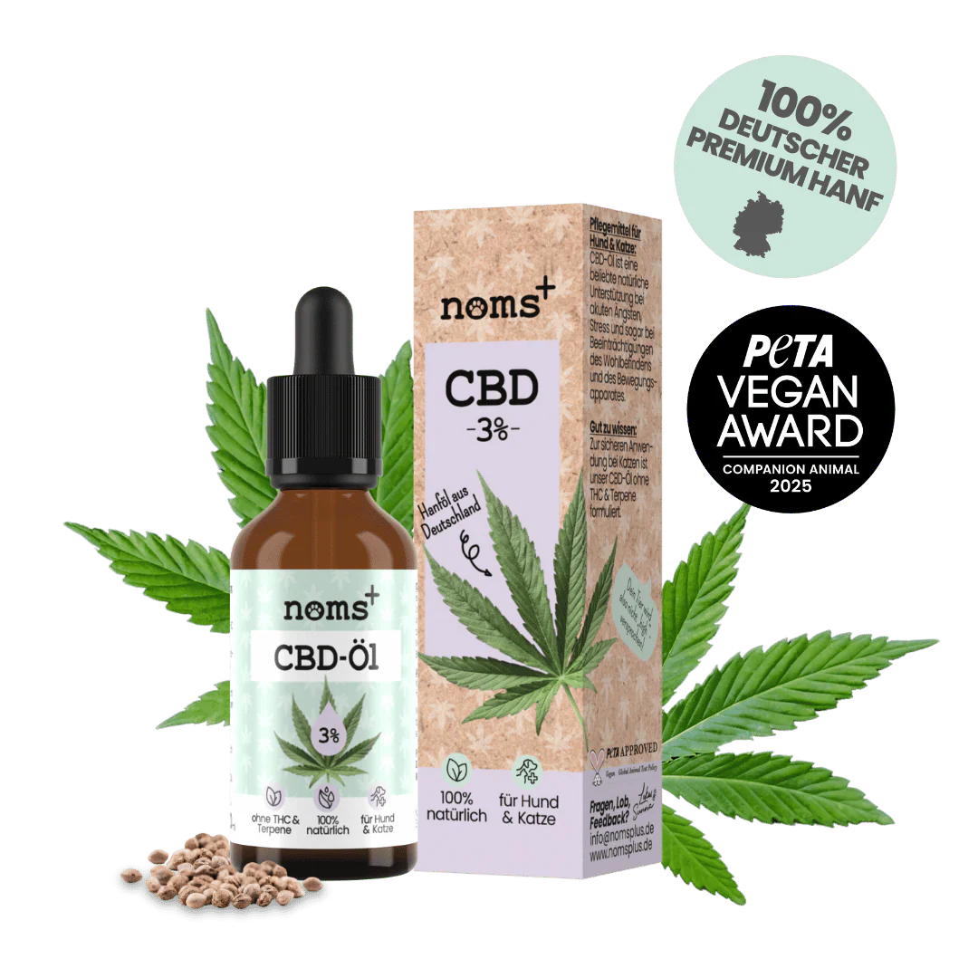 3% CBD Tropfen für Katzen und kleine Hunde (10ml)