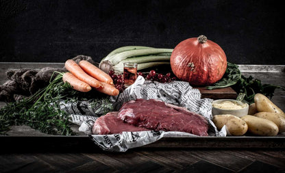 Weiderind mit Kartoffeln und Kürbis (kaltgepresst) 5kg