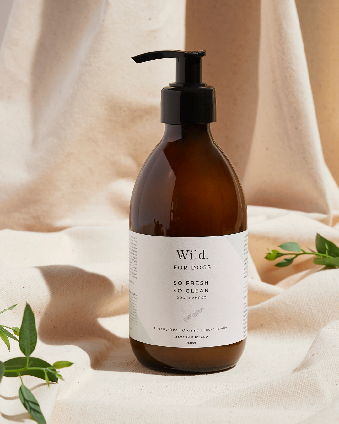 So frisch So Clean — Bio-Hundeshampoo: 300 ml mit Pumpe