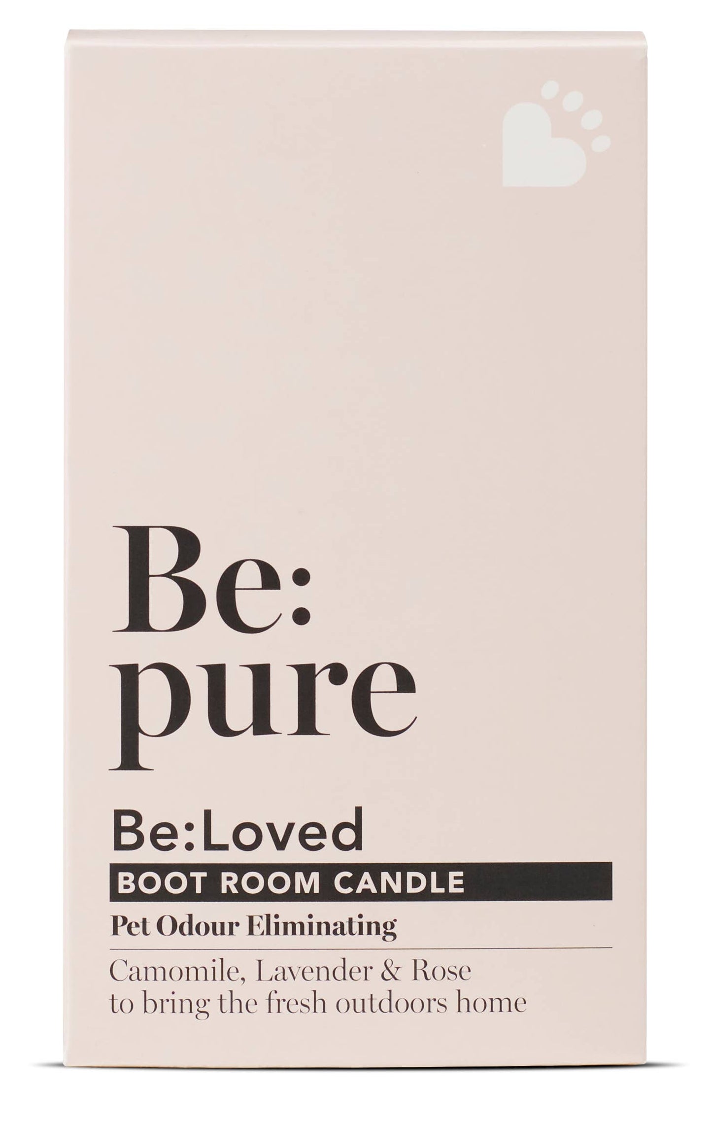 Be:Pure Candle — Beruhigende Duftkerze für Haustiere, die Gerüche beseitigen