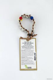 Halskette mit eingebauten Keramikperlen