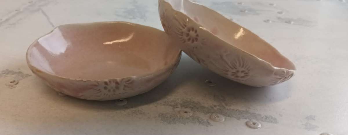 Napf für Katzen rosé Durchmesser 13cm