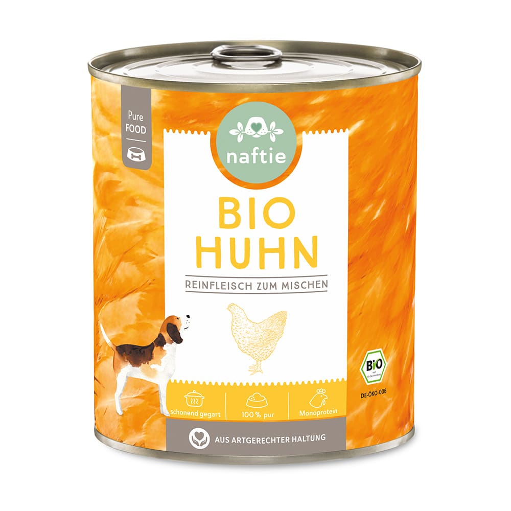 Huhn BIO Nassfutter (800g)